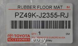 TOYOTA Land Cruiser PRADO 150 Series Mid/Late M Rubber Floor Mat Carpet 4pcs Set