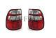 Tail Lights Pair Outer For Toyota Landcruiser 100 Series (2002-2005)