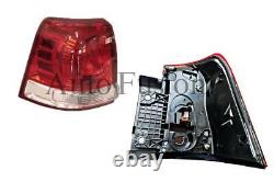 Tail Lights Pair Outer For Toyota Landcruiser 200 Series Series -1 (2007-2011)