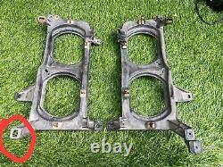 Toyota 80 Series Land Cruiser 4 Quad Headlight Housings Pair LH + RH Genuine