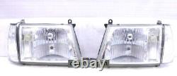 Toyota Genuine Headlight Lamp LH RH Land Cruiser 100 Series Head Light Set Lamps