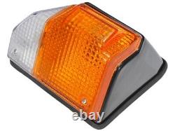 Toyota Land Cruiser 70 Series Right & Left Orange Clear Corner Blinker Light Set