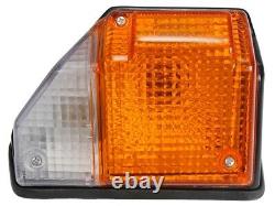 Toyota Land Cruiser 70 Series Right & Left Orange Clear Corner Blinker Light Set