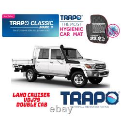 Toyota Land Cruiser VDJ79 Series Double Cab Floor Mat Trapo Classic (RHD)