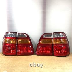Toyota Land cruiser 100 Series early model Genuine Tail Lights Rear Lamps set